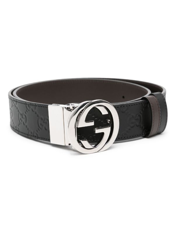 Gucci GG Supreme reversible belt