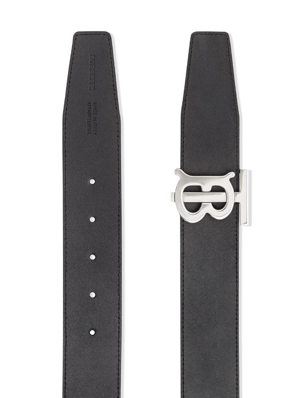 Burberry reversible monogram print belt