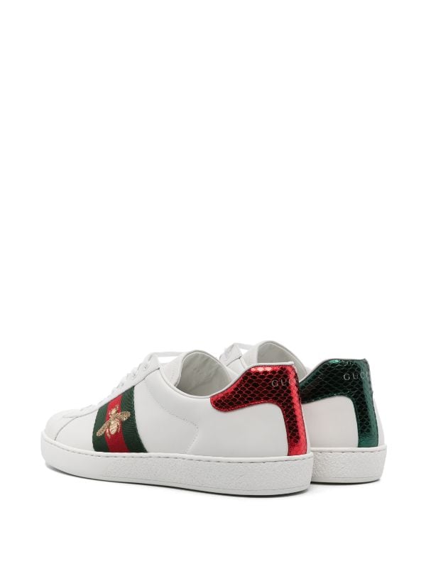 Gucci Ace web-trim sneakers