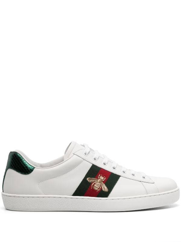 Gucci Ace web-trim sneakers