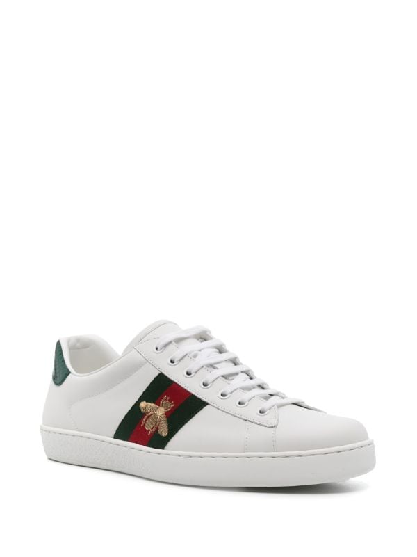 Gucci Ace web-trim sneakers