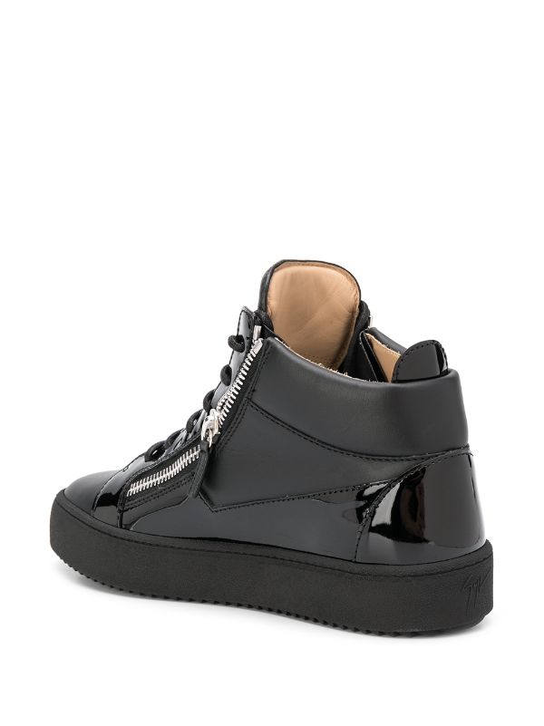 Giuseppe Zanotti side-zip high-top sneakers