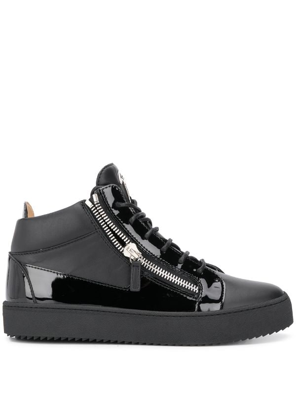 Giuseppe Zanotti side-zip high-top sneakers