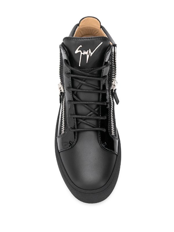 Giuseppe Zanotti side-zip high-top sneakers