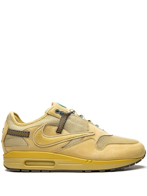 Nike x Travis Scott Air Max 1 "Saturn Gold" sneakers