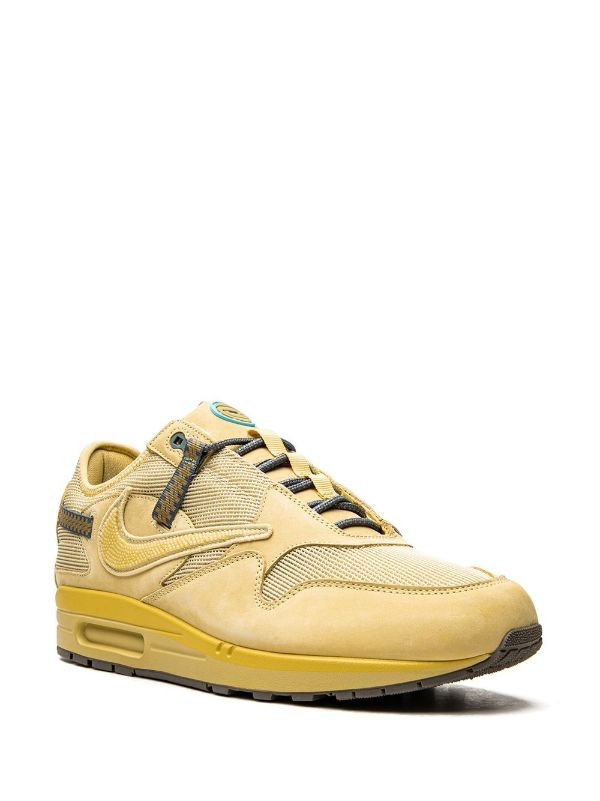 Nike x Travis Scott Air Max 1 "Saturn Gold" sneakers