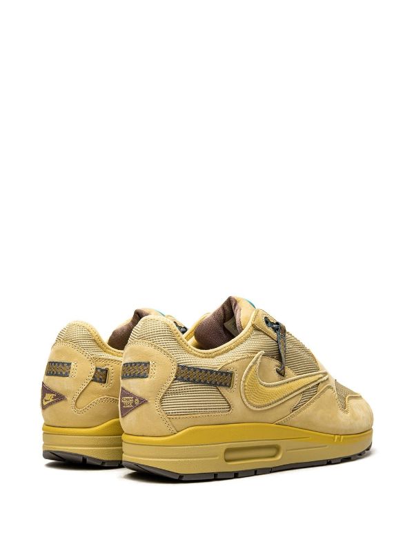 Nike x Travis Scott Air Max 1 "Saturn Gold" sneakers