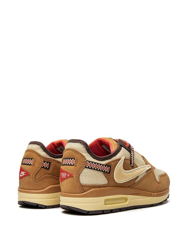 x Travis Scott Air Max 1 "Wheat" sneakers