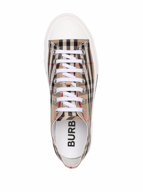 Burberry Vintage Check low-top sneakers