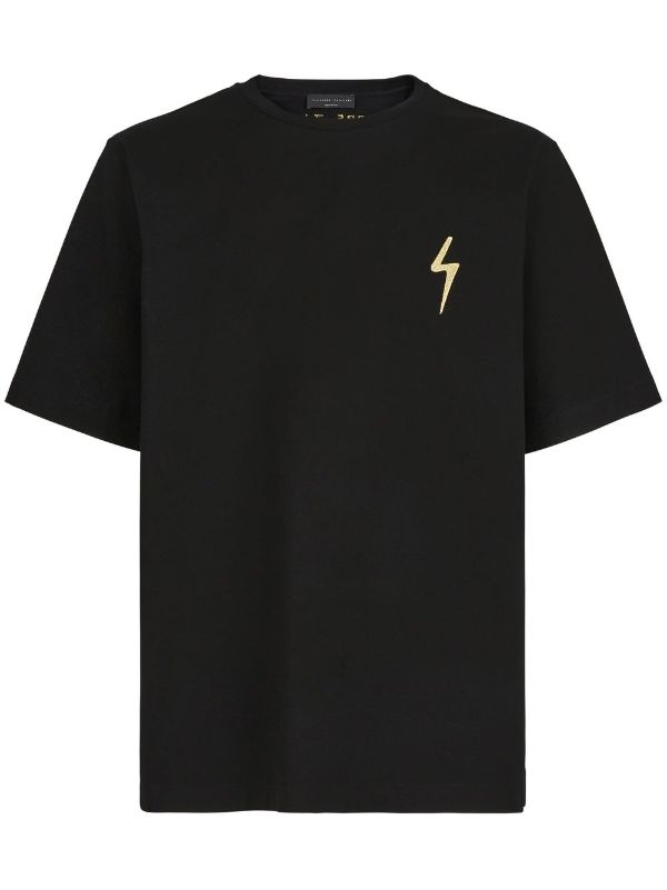 Giuseppe Zanotti logo embroidered T-shirt