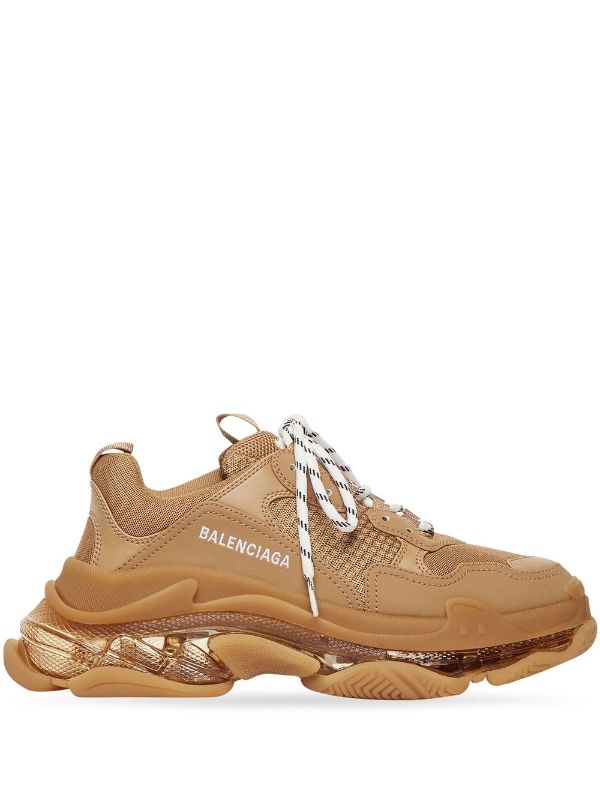 Balenciaga Triple S clear sole sneakers