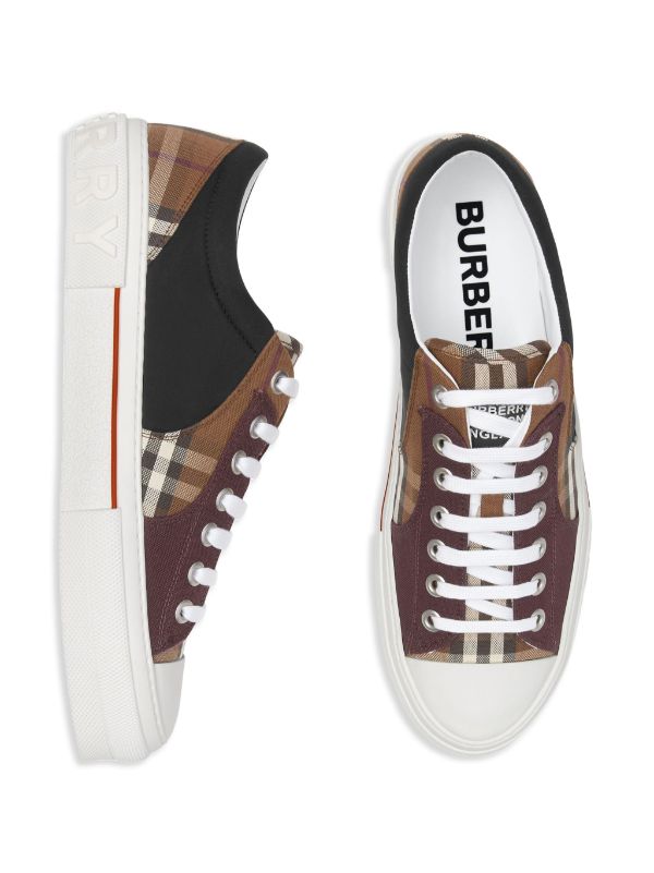 Burberry Vintage Check patchwork sneakers