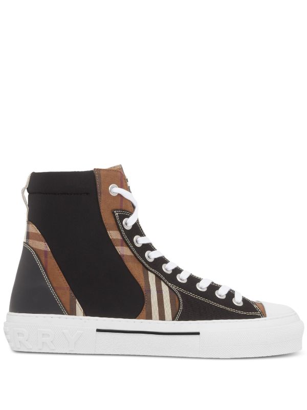 Burberry Vintage Check lace-up sneakers