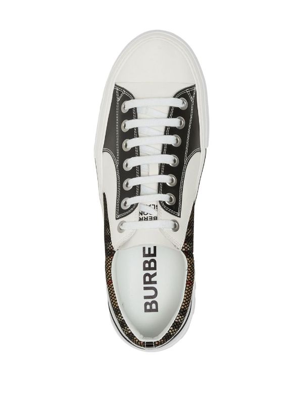 Burberry Vintage Check mesh low-top sneakers