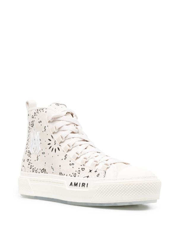 AMIRI Bandana M.A. Court high-top sneakers