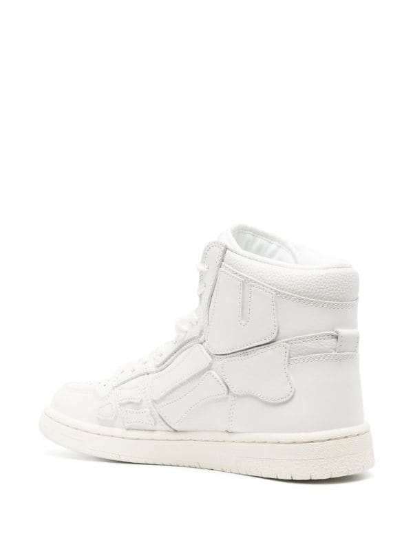 AMIRI Skel appliqué leather high-top sneakers