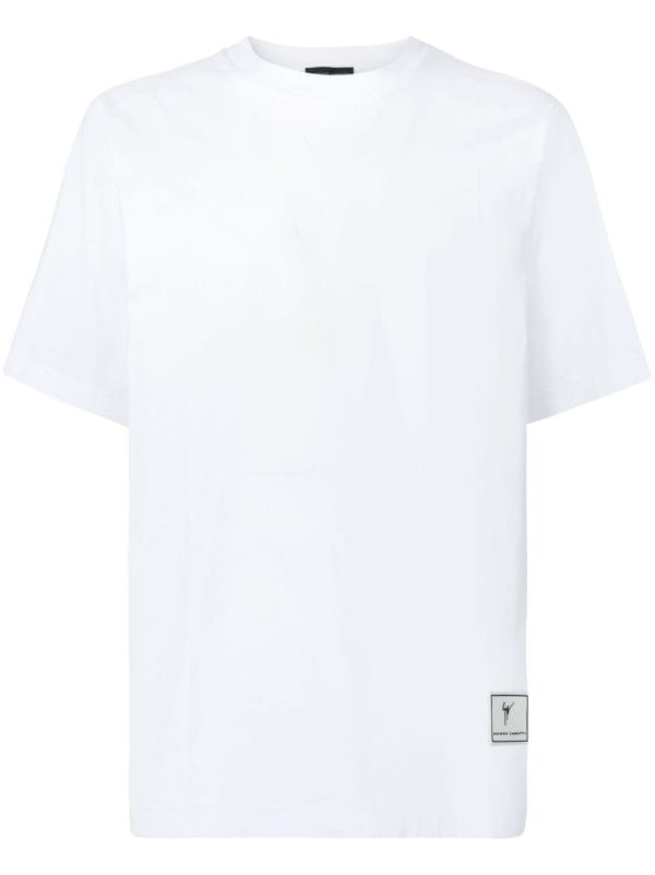 Giuseppe Zanotti logo-patch short-sleeve T-shirt