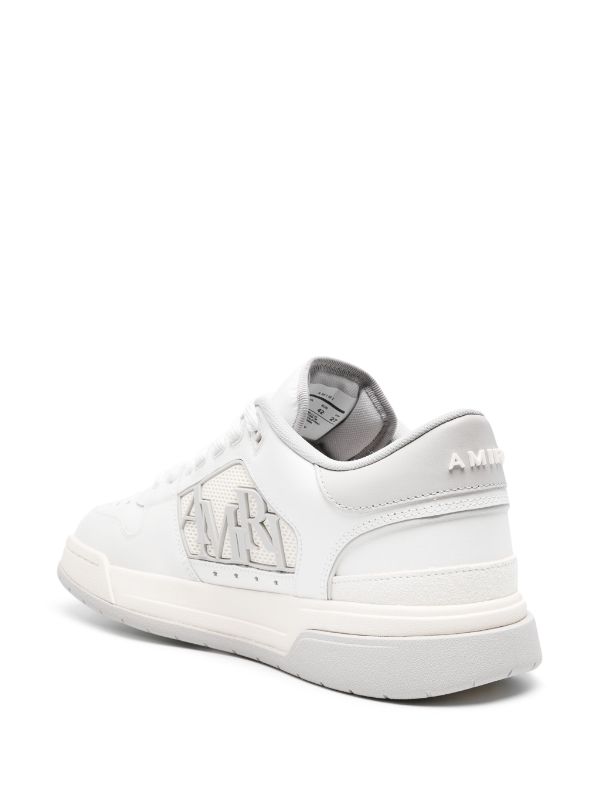 AMIRI logo-embossed leather sneakers