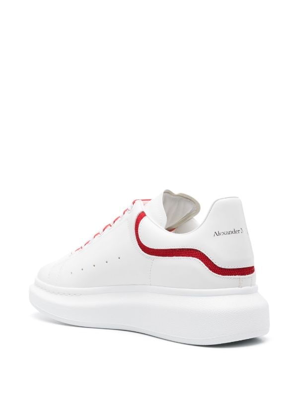 Alexander McQueen lace-up leather sneakers