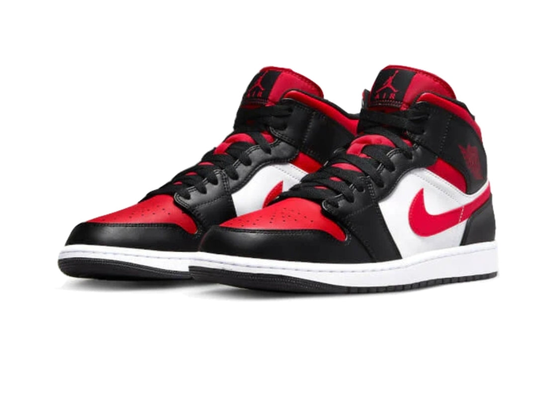 Air Jordan 1 Mid Alternate Bred Toe