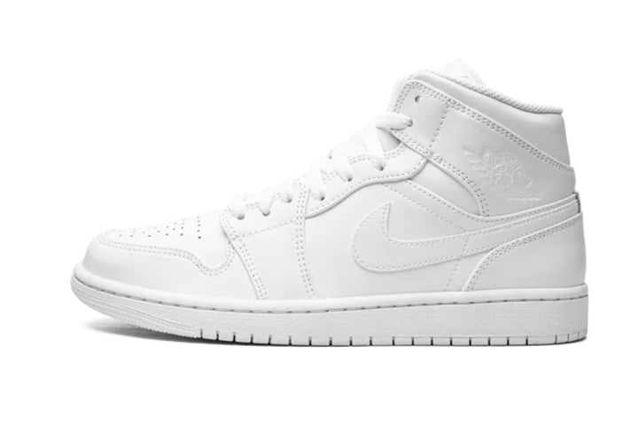 Air Jordan 1 Mid Triple White (2022)