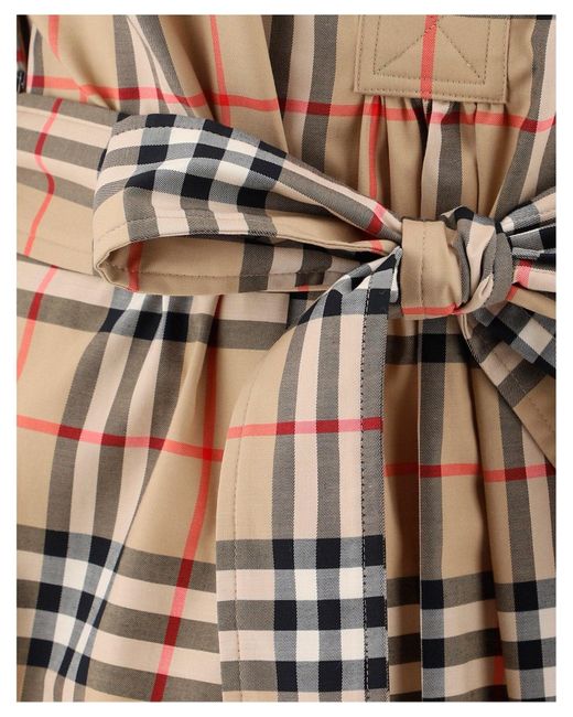 BURBERRY - WOMEN'S "VINTAGE CHECK" SHIRT DRESS