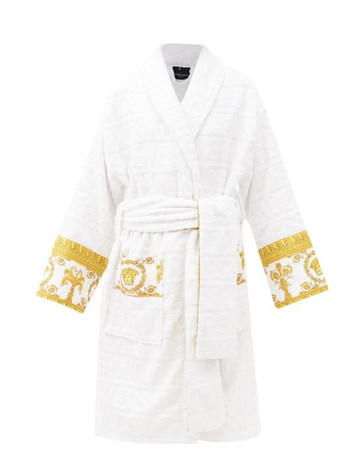 VERSACE - COTTON BATHROBE